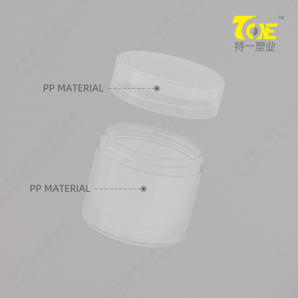 pp cylinder cream Jar